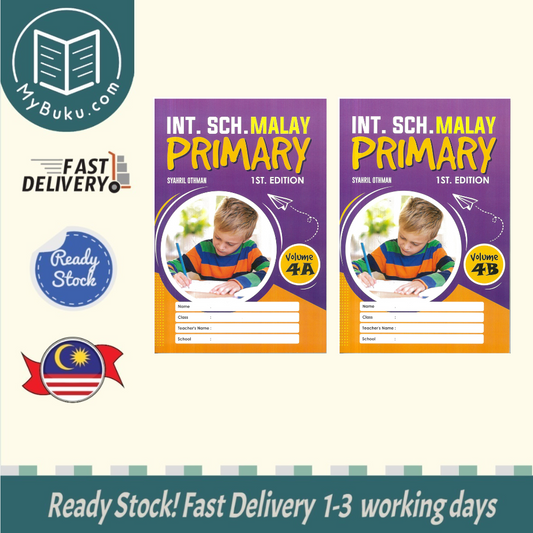 Int. Sch. Malay Primary Volume 4 (A+B) 1st Editon - 9789672868071 - 9789672868088 - Syahril Education