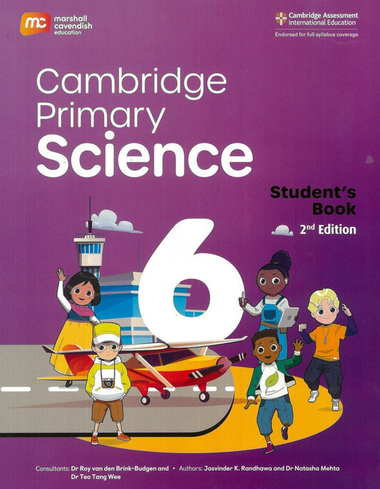 Cambridge Primary Science 6 Students Book 2nd Edition - 9789814911887 - Marshall Cavendish