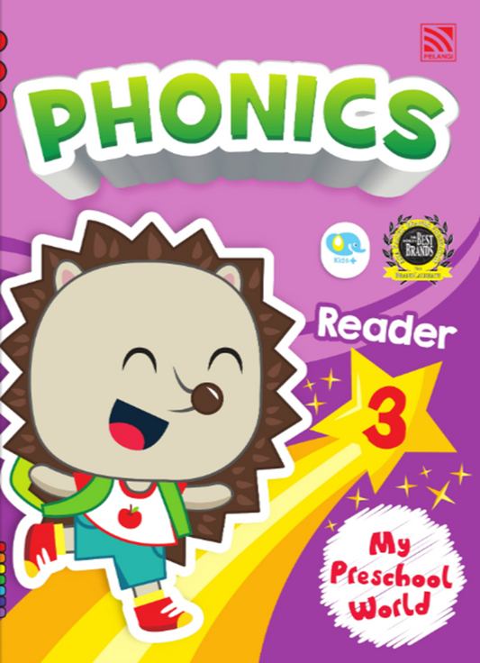My Pre School World - Phonics Reader 3 - 9789670066950 - Pelangi