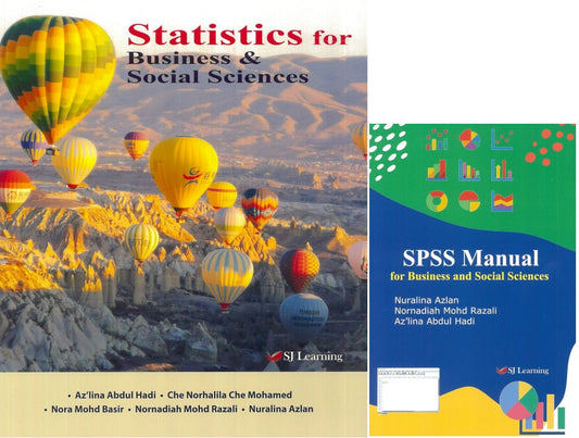 Statistics For Business and Social Sciences + SPSS Manual (Set) - 9789672711230 - 9789672711254 - Sj Learning