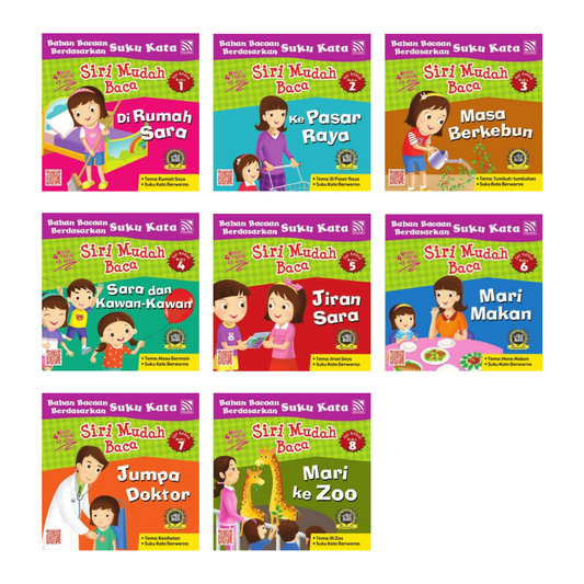 MIS - Siri Mudah Baca Set 2 - Pelangi