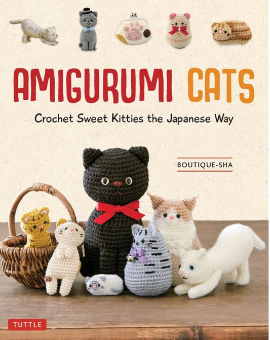 Amigurumi Cats - Boutique-sha - 9780804855839 - Tuttle Publishing