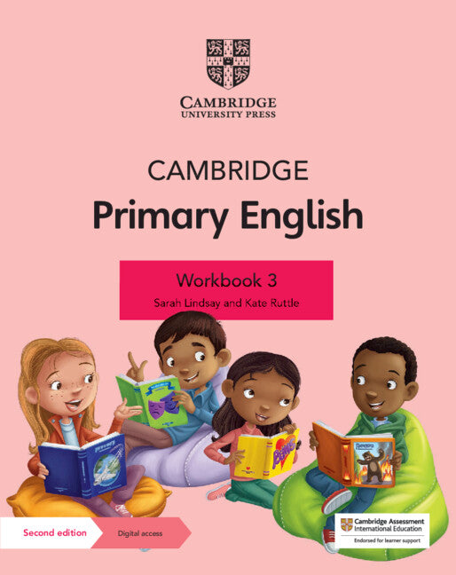 Cambridge Primary English Workbook 3 with Digital Access (1 Year) - Sarah Lindsay - 9781108819558 - Cambridge