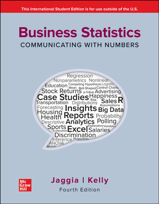 Business Statistics : Communicating with Numbers - Sanjiv Jaggia - International ed - 9781260597561 - McGrawHill Education