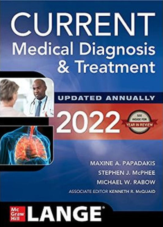 Current Medical Diagnosis and Treatment 2022 - Maxine A - 9781264269402 - McGraw Hill Education