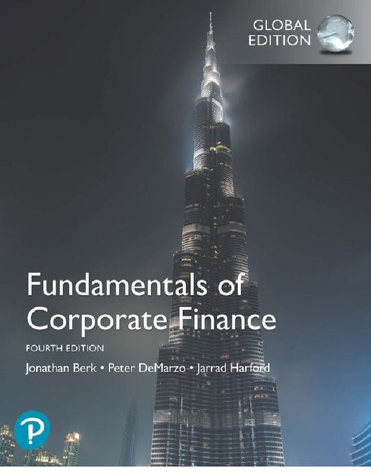 Fundamentals of Corporate Finance, Global Edition - Jonathan Berk - 9781292215075 - Pearson Education