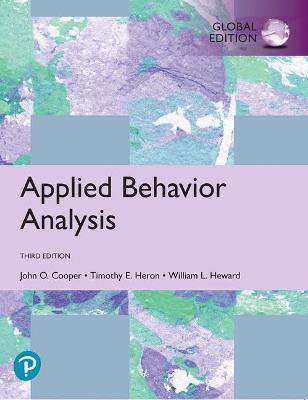 Applied Behavior Analysis, Global Edition - John Cooper - 9781292324630 - Pearson Education
