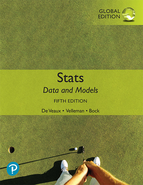 Stats: Data and Models, Global Edition - Richard De Veaux - 9781292362212 - Pearson Education