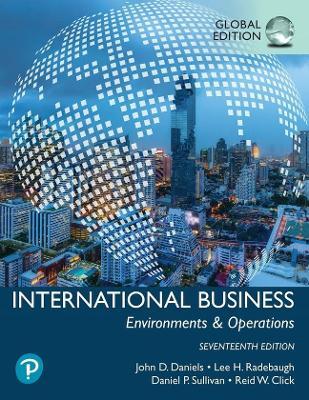 International Business, Global Edition - John Daniels - 9781292403274 - Pearson Education