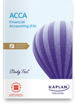 ACCA Financial Accounting (FA) Study Text (Valid Till Aug 2024) - Kaplan - 9781839963575 - Kaplan Publishing