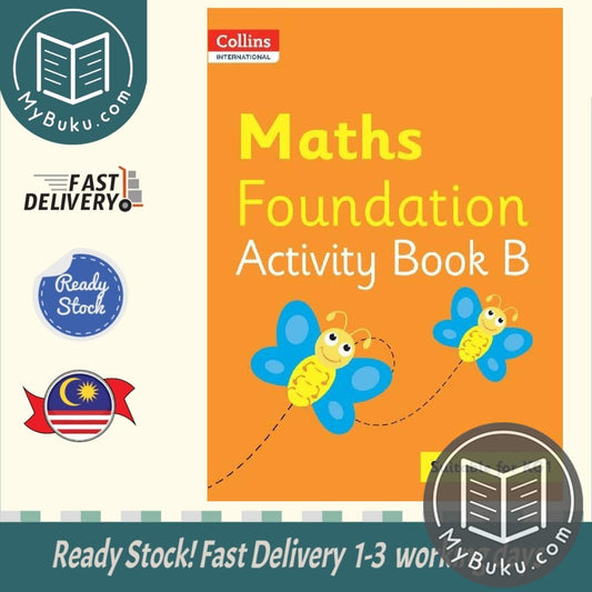 Collins International Maths Foundation Activity Book B - Peter Clarke - 9780008468781 - HarperCollins