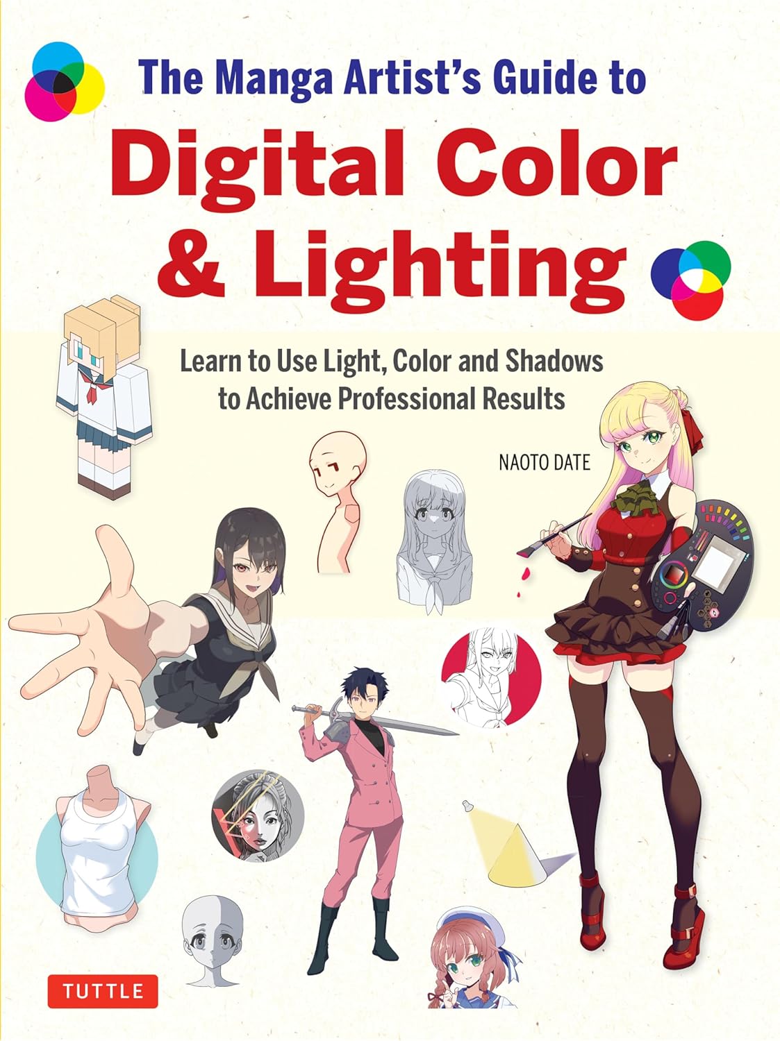 The Manga Artist's Guide to Digital Color & Lighting - Naoto Date - 9784805318881 - Tuttle Publishing