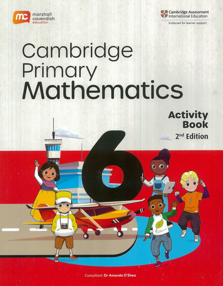 Cambridge Primary Mathematics 6 Activity Book 2nd Edition - 9789814971201 - Marshall Cavendish