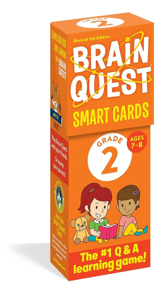 Brain Quest 2nd Grade Smart Cards Revised 5th Edition (Brain Quest Smart Cards) - 9781523517275 - Workman Publishing