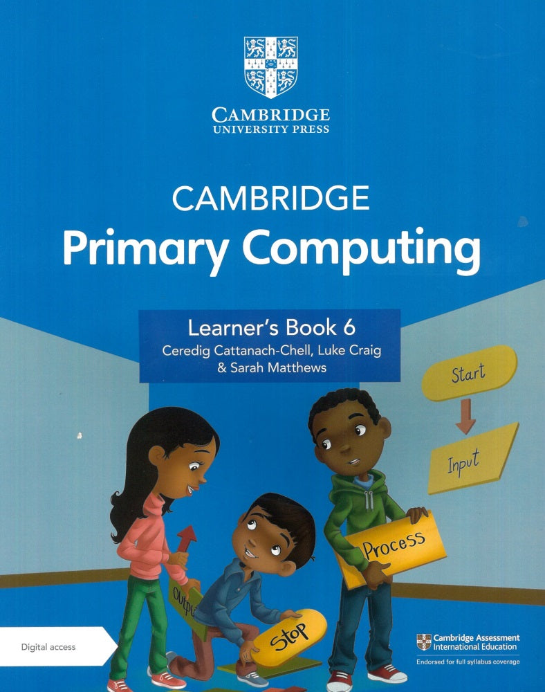 IISM - Cambridge Primary Computing Learner's Book 6 with Digital Access (1 Year) -  Ceredig Cattanech-Chell - 9781009320542 - Cambridge