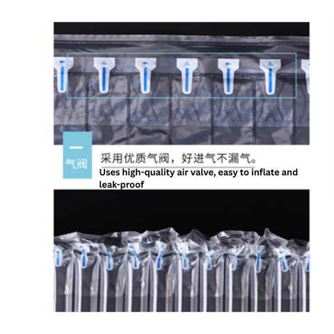 [MyBuku.com] 300 Meter (35cm / 40cm) Thickened Inflatable Bubble Wrap / Packaging Air Tube/ Air Column Bag Roll Sheet Shock Absorption