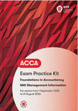 ACCA Management Information (FIA MA1) Exam Practice Kit (Valid To End Aug 2026) - 9781509748310 - BPP Learning Media