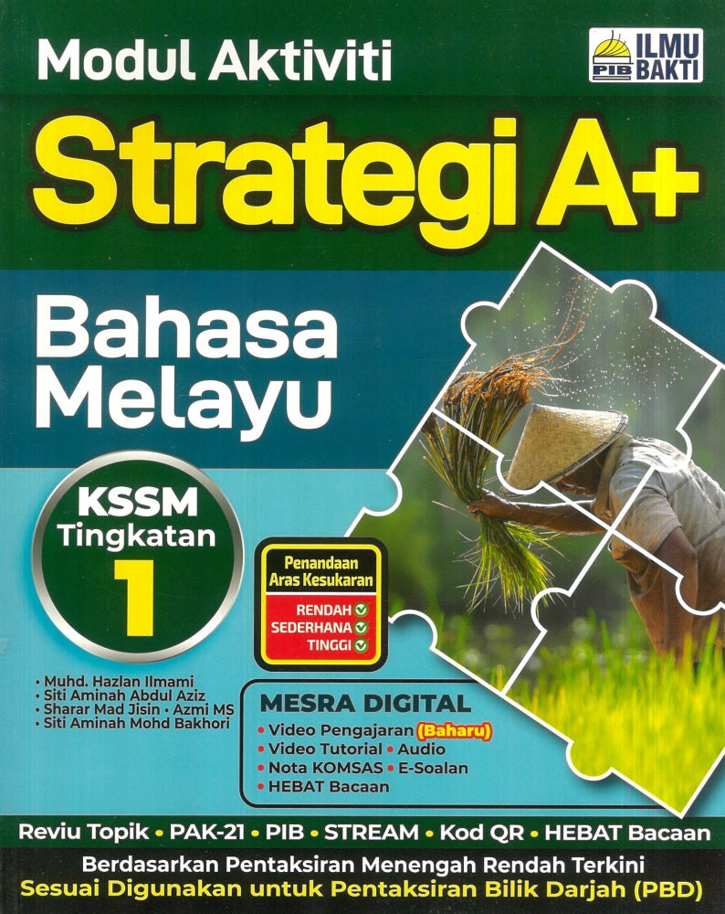 Modul Aktiviti Strategi A Bahasa Melayu Tingkatan 1 9786294735705