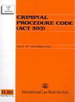 Criminal Procedure Code (Act 593) (As at 10th September 2025) - 9789678931090 - ILBS