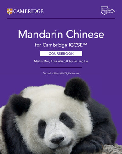 Mandarin Chinese for Cambridge IGCSE Coursebook with Digital Access - Martin Mak - 9781009826341 - Cambridge