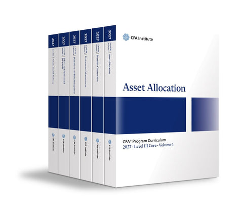 2027 CFA Program Curriculum, Level III Private Wealth Pathway Box Set - CFA Institute - 9798895590485 - Macmillan Learning