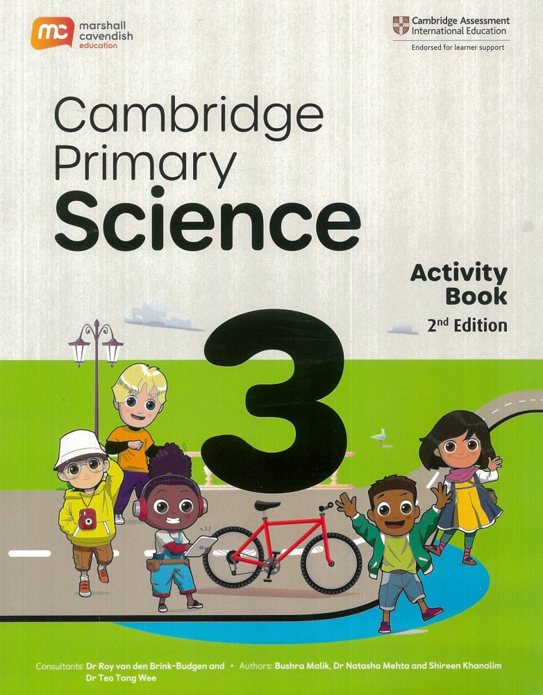 Cambridge Primary Science 3 Activity Book 2nd Edition - 9789814971768 - Marshall Cavendish