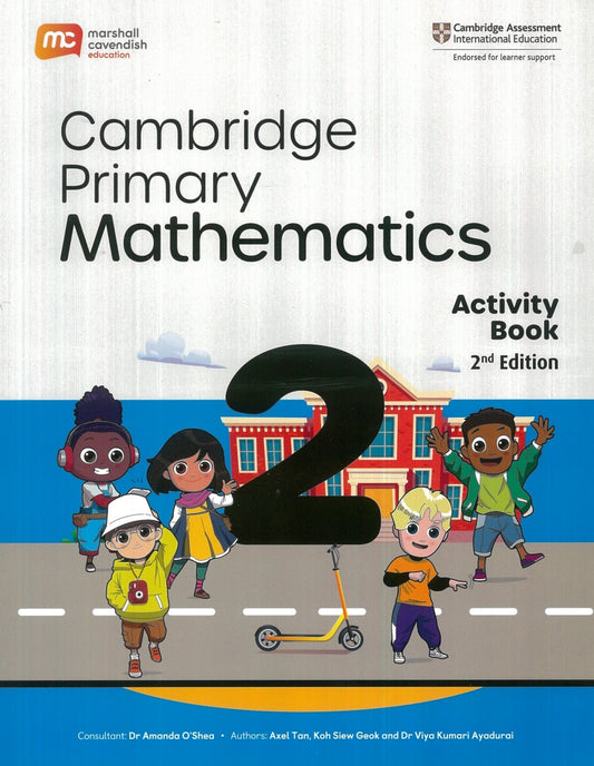 Cambridge Primary Mathematics 2 Activity Book 2nd Edition + ebook - 9789814971164 - Marshall Cavendish