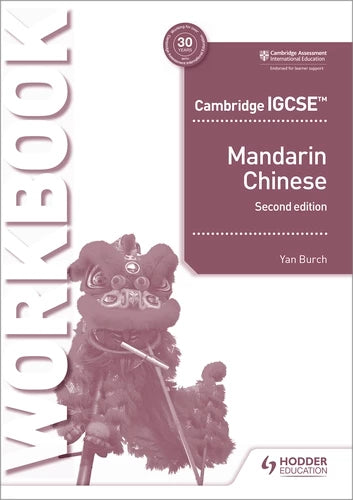 HKIS | IGCSE Mandarin Workbook Second Edition - Yan Burch - 9781510485402 - HODDER EDUCATION