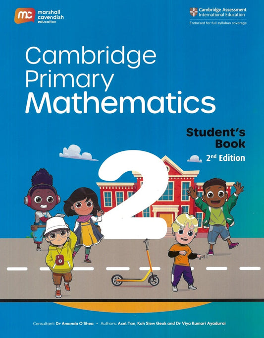 Cambridge Primary Mathematics 2 Students Book 2nd Edition + ebook - 9789814971102 - Marshall Cavendish