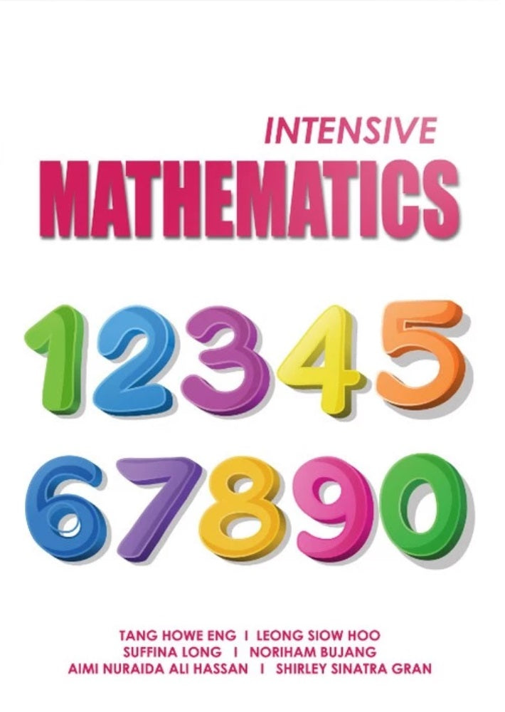 Intensive Mathematics - Tang Howe Eng - 9789673637225 - UiTM Press ...