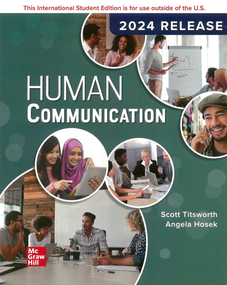 Human Communication - International student ed (2024 Release) - Judy Pearson - 9781266956287 - McGraw Hill