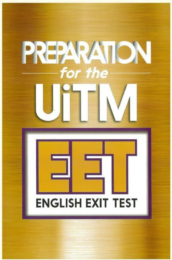 Preparation for the UiTM EET English Exit Test - Ghazali - 9789673632954 - Penerbit UiTM