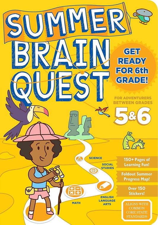 Summer Brain Quest: Between Grades 5 & 6 - 9780761193289 - Workman Publishing