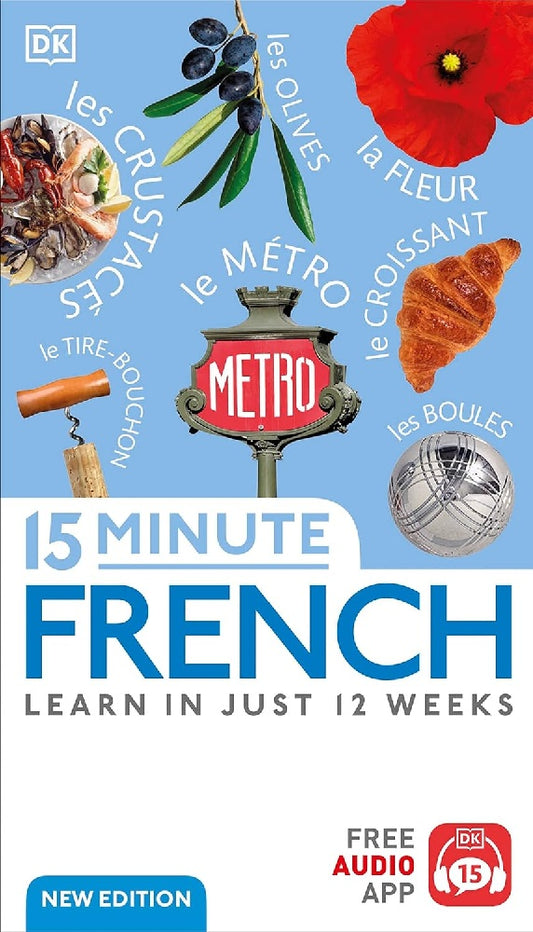 15 Minute French - DK - 9780241601310 - DK