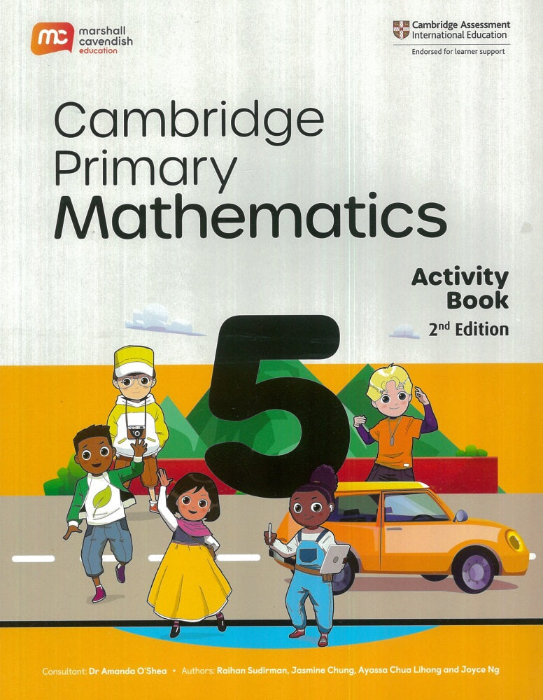 Cambridge Primary Mathematics 5 Activity Book 2nd Edition - 9789814971195 - Marshall Cavendish