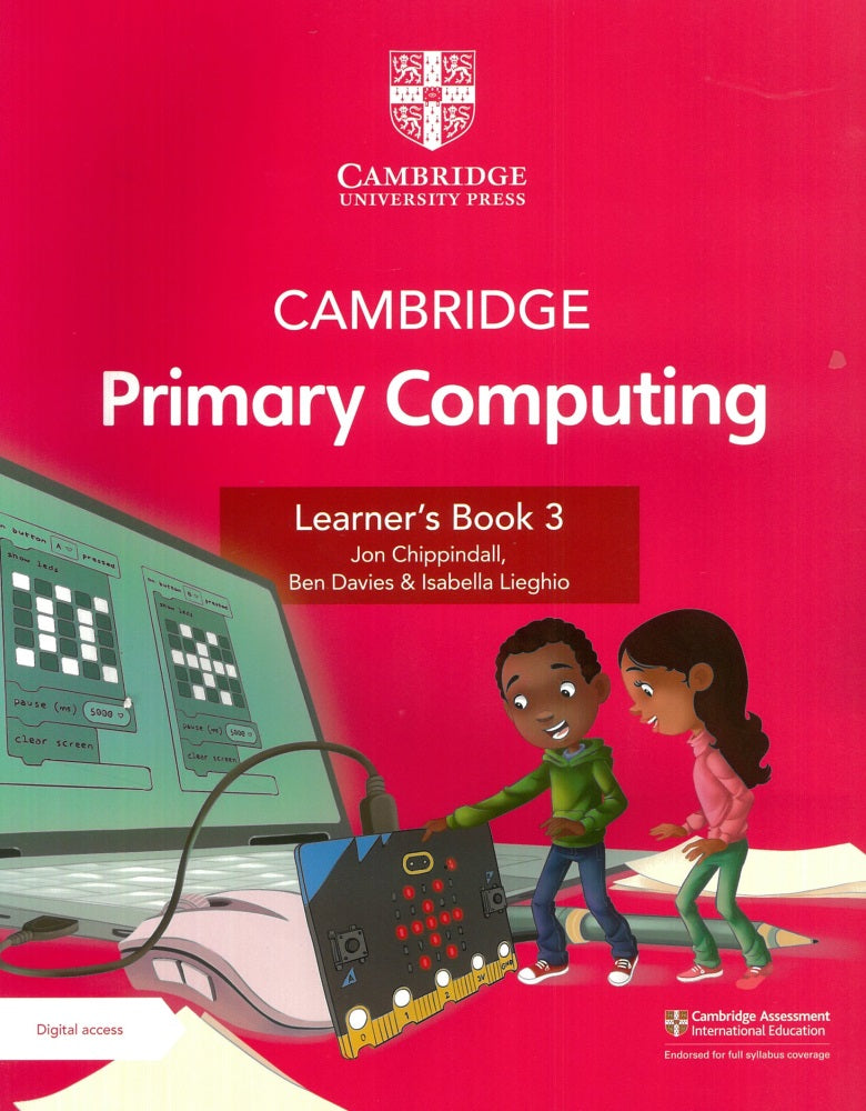 IISM - Cambridge Primary Computing Learner's Book 3 with Digital Access (1 Year) - 9781009309226 - Cambridge