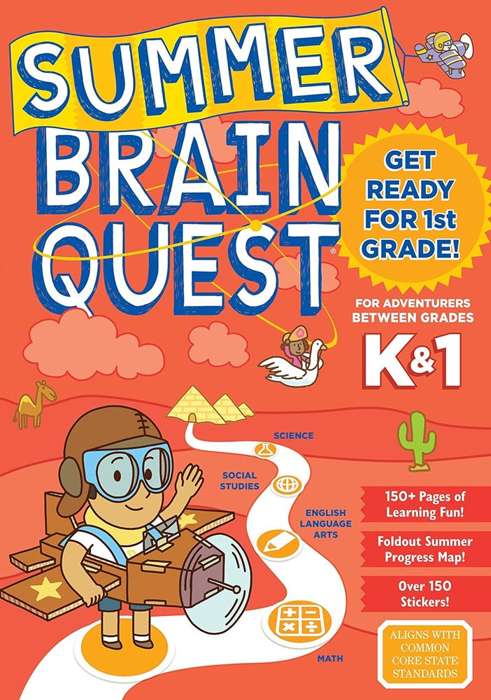 Summer Brain Quest: Between Grades K & 1 - 9780761189169 - Workman Publishing