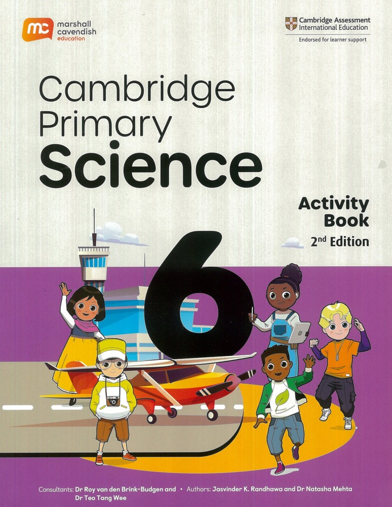 Cambridge Primary Science 6 Activity Book 2nd Edition - 9789814971850 - Marshall Cavendish