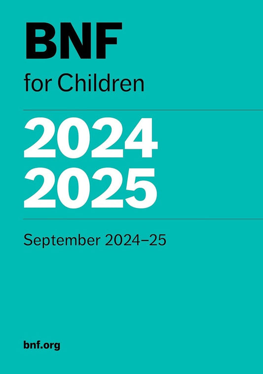 [NEW] BNF for Children [September 2024 - 2025] - British National Formulary - 9780857114792 - Pharmaceutical Press