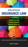 Malaysian Insurance Law, 2nd Edition - Cheah You Sum - 9786297527352 - Sweet & Maxwell