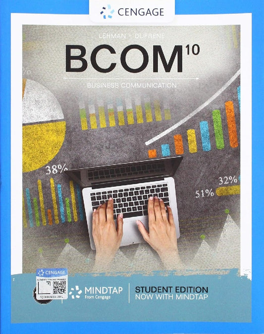 Clearance Sale - BCOM 10th Edition - Carol M. Lehman - 9780357026595 - Cengage Learning