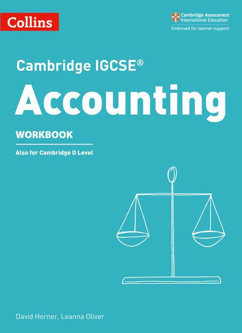 HKIS | Cambridge IGCSE Accounting Workbook - David Horner - 9780008254124 - HarperCollins