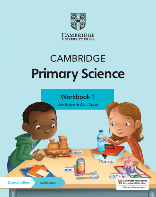 Cambridge Primary Science Workbook 1 with Digital Access (1 Year) - Jon Board - 9781108742733 - Cambridge