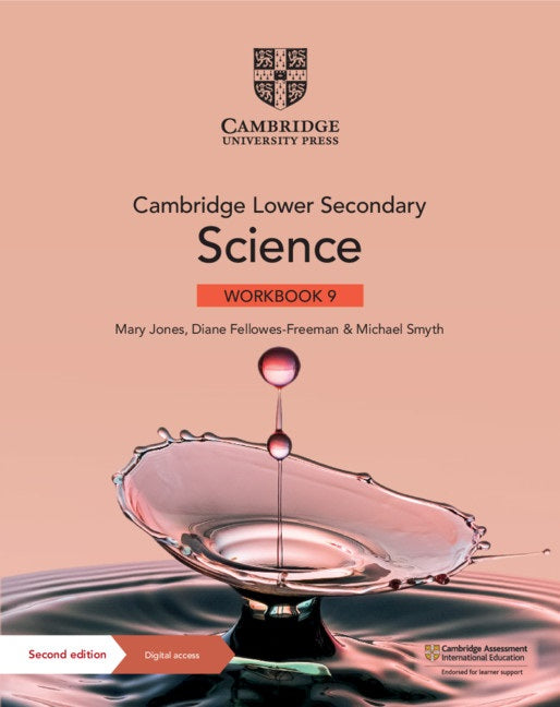 IISM - Cambridge Lower Secondary Science Workbook 9 with Digital Access (1 Year) - Jones - 9781108742894 - Cambridge