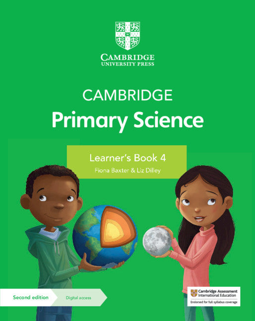 Cambridge Primary Science Learner's Book 4 with Digital Access (1 Year) - 9781108742931 - Cambridge