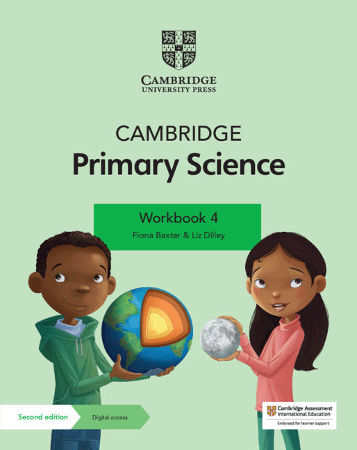 Cambridge Primary Science Workbook 4 with Digital Access (1 Year) - 9781108742948 - Cambridge