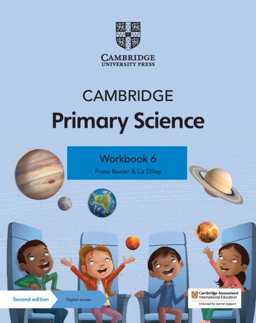 Cambridge Primary Science Workbook 6 with Digital Access (1 Year) - Baxter - 9781108742986 - Cambridge