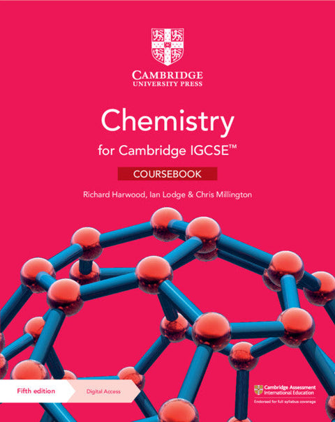 Wadi Sofia | Cambridge IGCSE Chemistry Coursebook with Digital Access (2 Years) - Richard Harwood - 9781108951609 - Cambridge