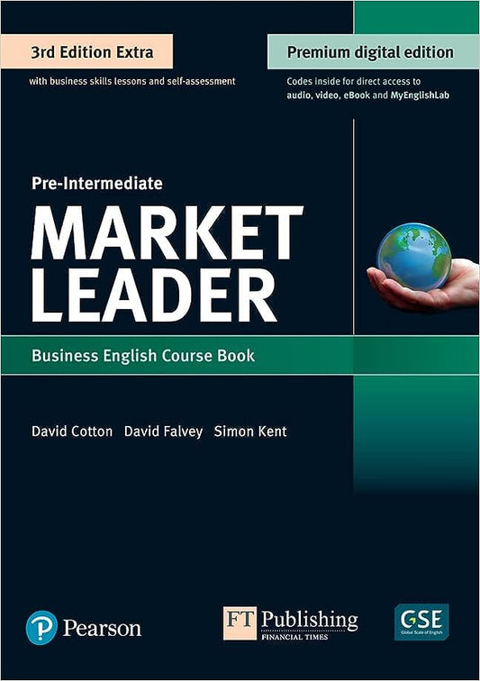 Market Leader 3e Extra Pre-Intermediate Student's Book & eBook with Online Practice, Digital Resources & DVD Pack - David Cotton - 9781292361161 - Pearson Education