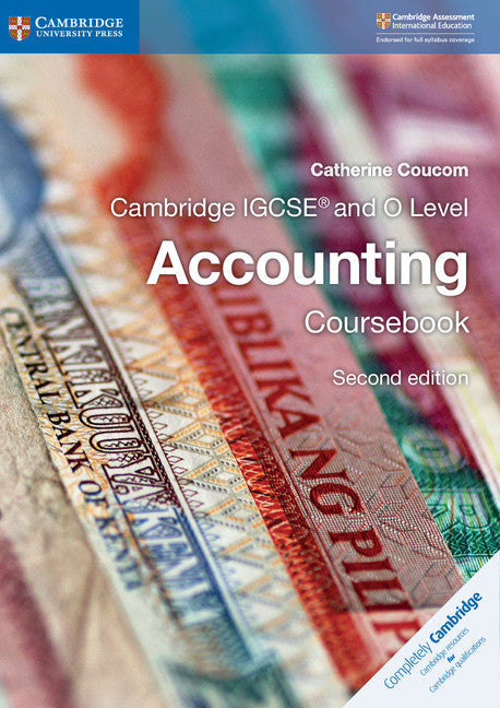 Cambridge IGCSE & O-Level Accounting Coursebook - 9781316502778 - Cambridge